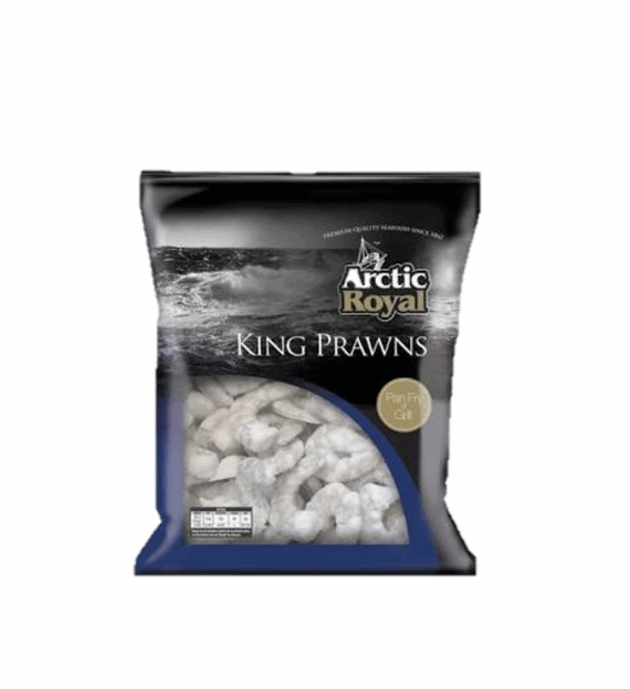Arctic Royal Frozen Raw King Prawns Peeled 700g