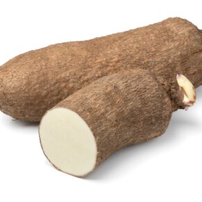 Whole yam tuber